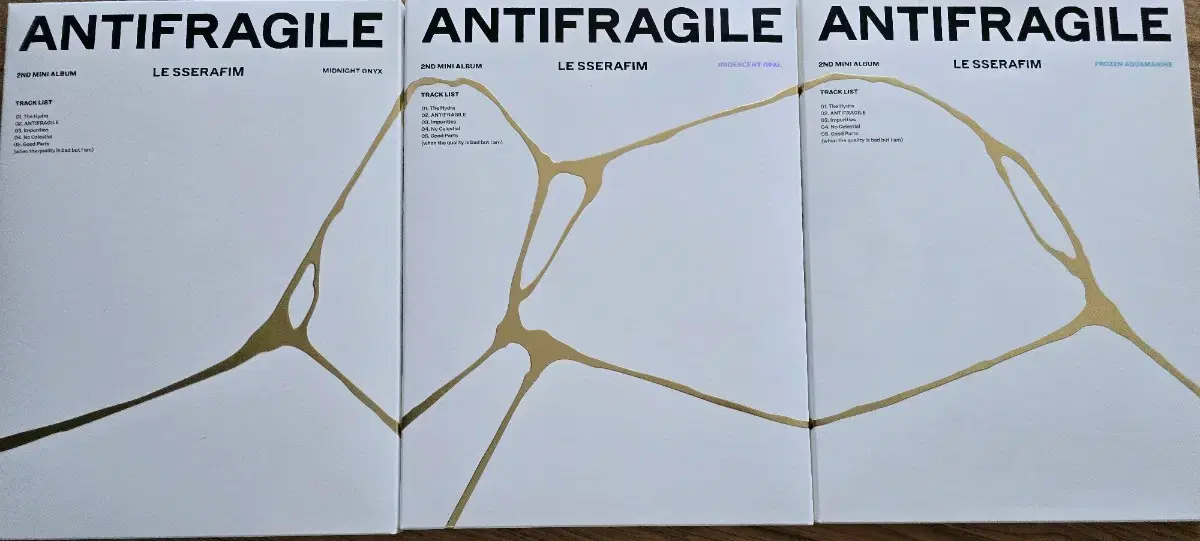 le sserafim antifragile album 3pcs set