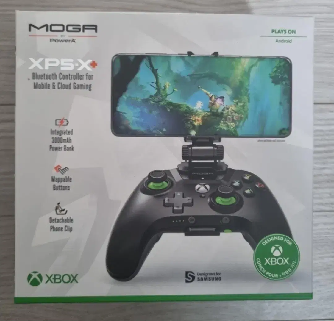 xbox 블루투스 컨트롤러 MOGA XP5-X Plus 컨트롤러 미개봉