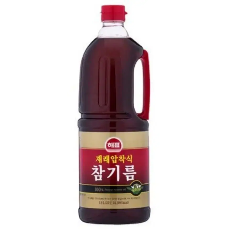 [무료배송] 해표 재래압착식 참기름 1.8L