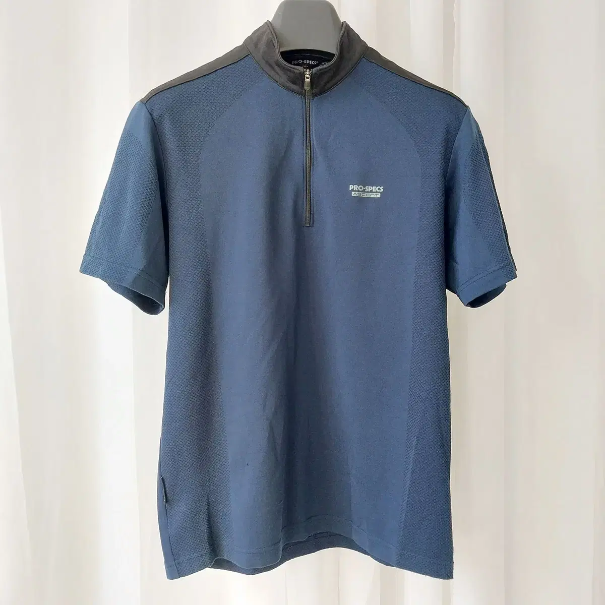 Prospex Genuine Half Zip Short Sleeve T-Shirt 95 Size C9946