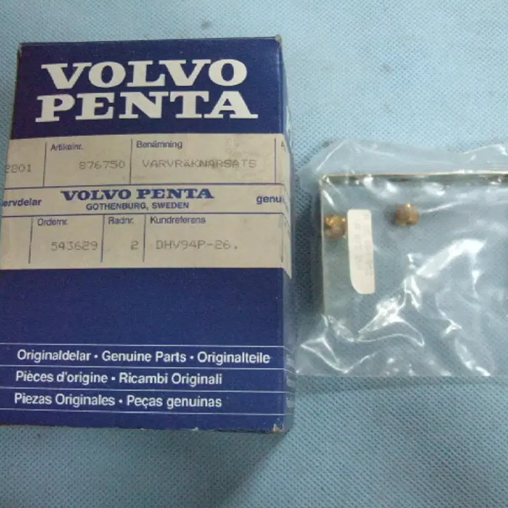 VOLVO PENTA TACHO METER.876750-1