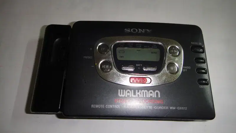 SONY  WM-GX612  워크맨  작동품