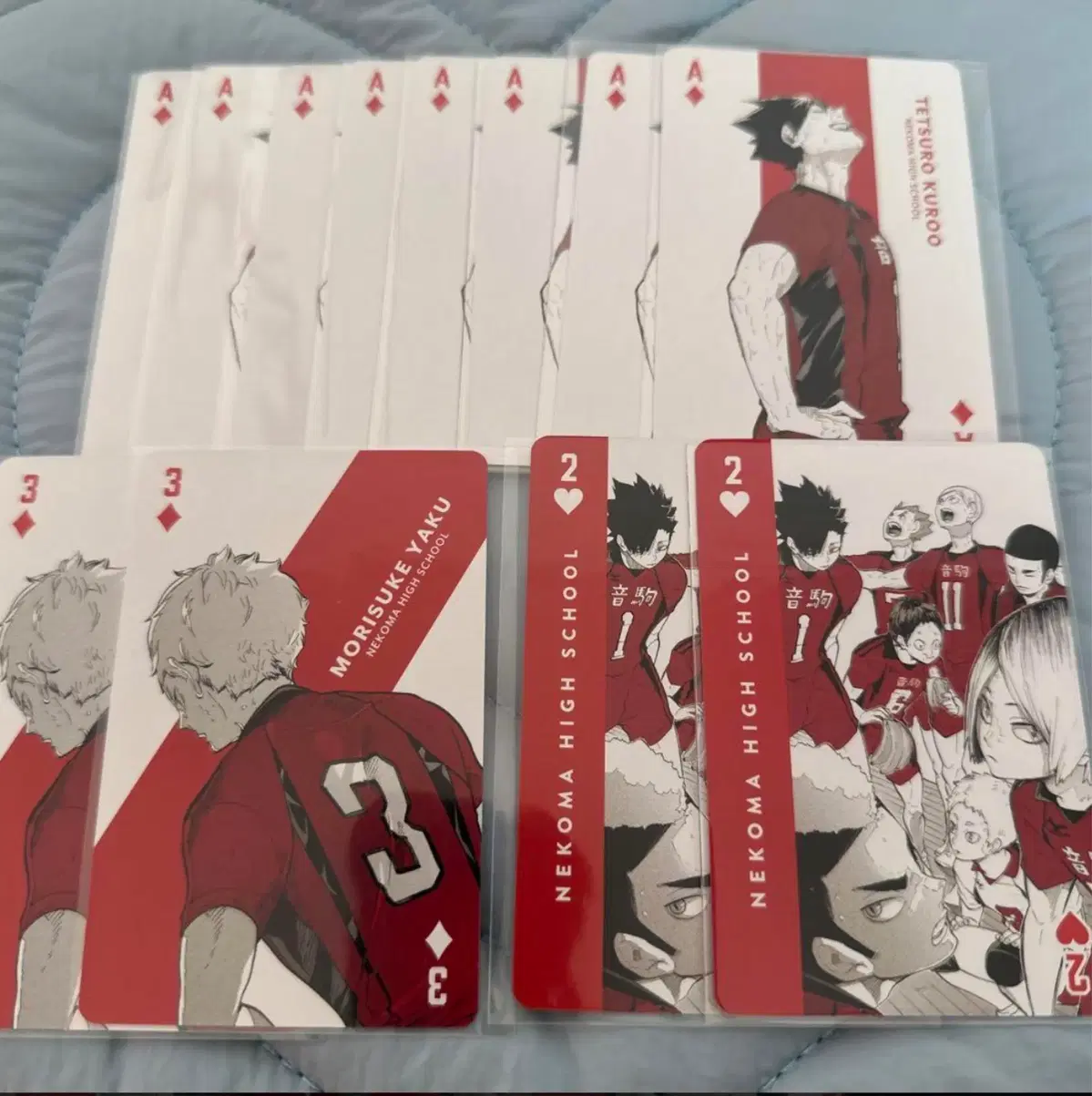 Haikyuu Trump kard Nekoma Kuroo Kenmayaku