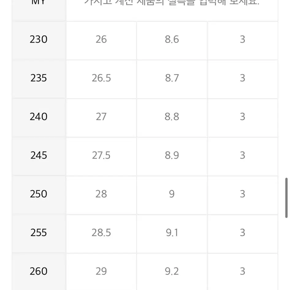 무신사 스탠다드 스니커즈 245 극미중고