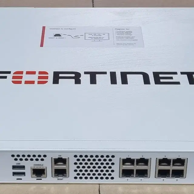 보안장비 FORTINET  포티게이트 500E / 501E