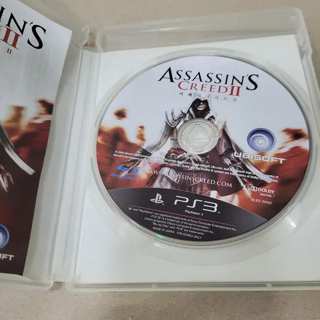 [중고] PS3 어쌔신크리드2/액션/암살/어쎄신/assassincreed