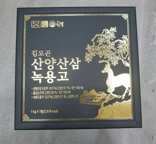 신 산양산삼녹용고 1KG