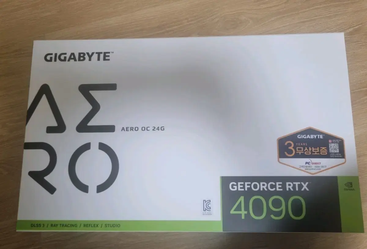 기가 rtx 4090 에어로 24g 미개봉 급하게 처분 하여 봅니다