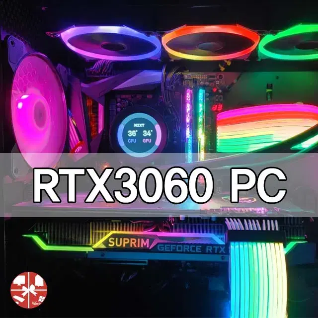 [최저가 RTX3060 PC] 인텔 i5 라이젠5600 가성비 게이밍PC