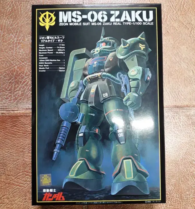 Gundam.(Price reduction) 1/100 Scale (Old Edition)Real Type Zaku sells.