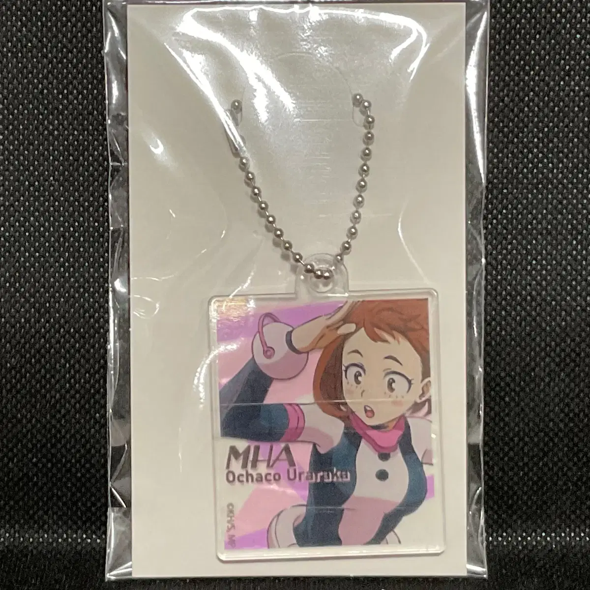 Unused Nayeon Hiroaka Uraraka acrylic Ball Chain Strap Keyring