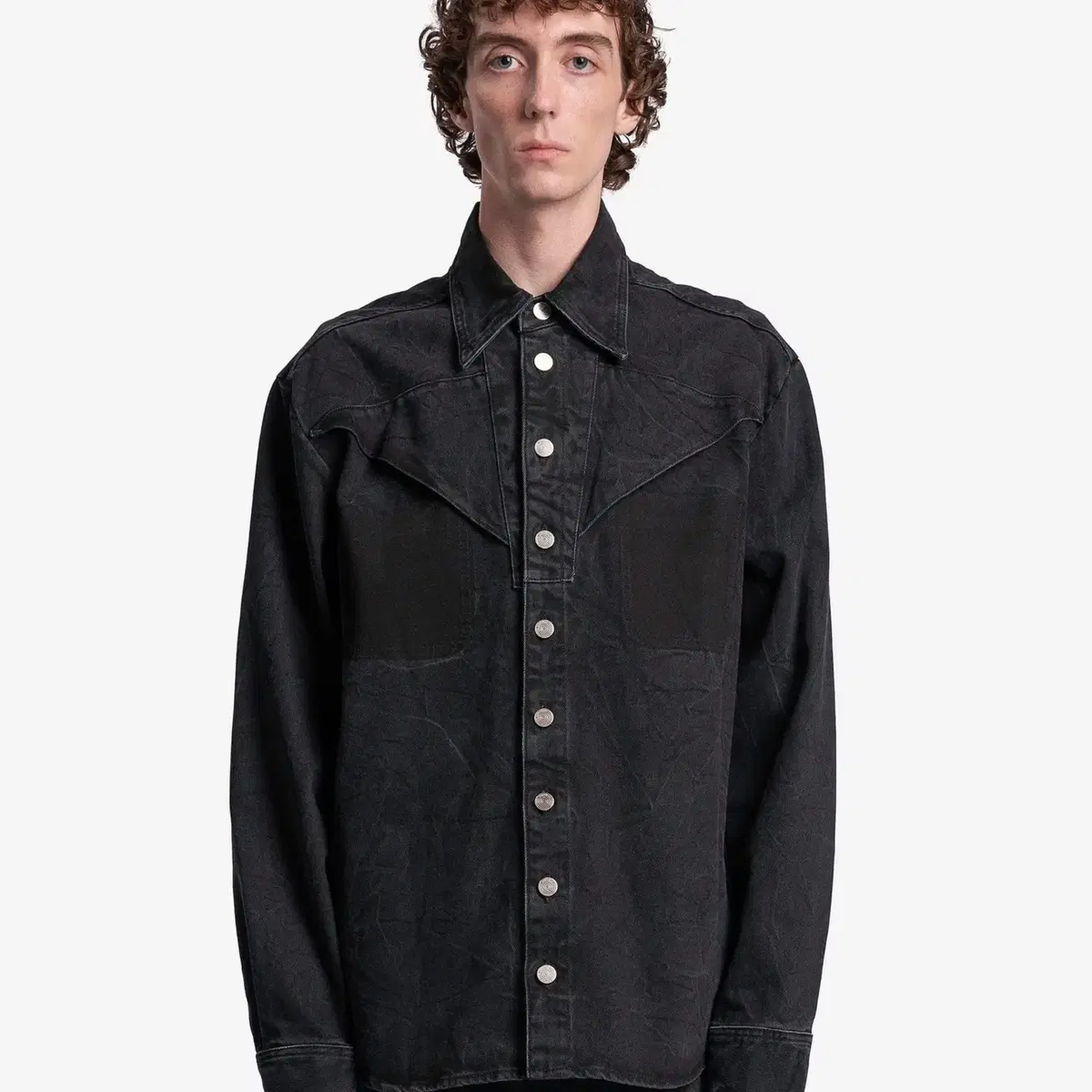 namacheko 23fw evah denim shirt Msize