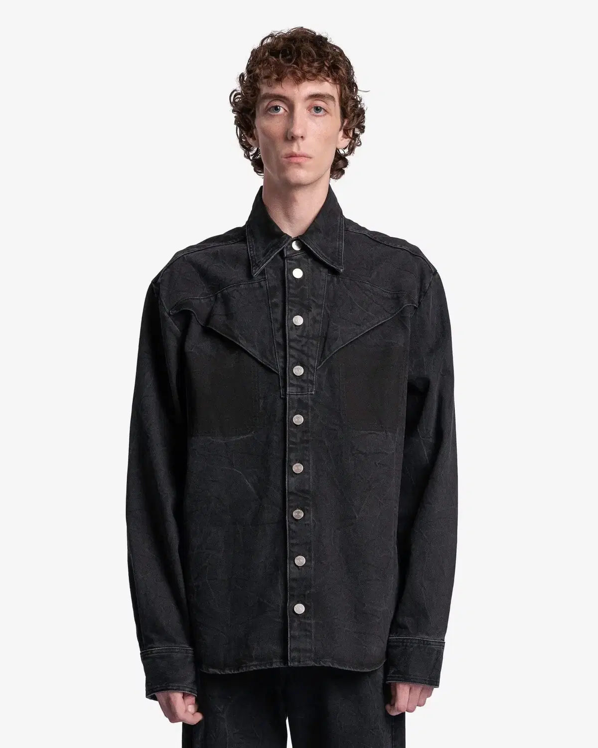 namacheko 23fw evah denim shirt Msize