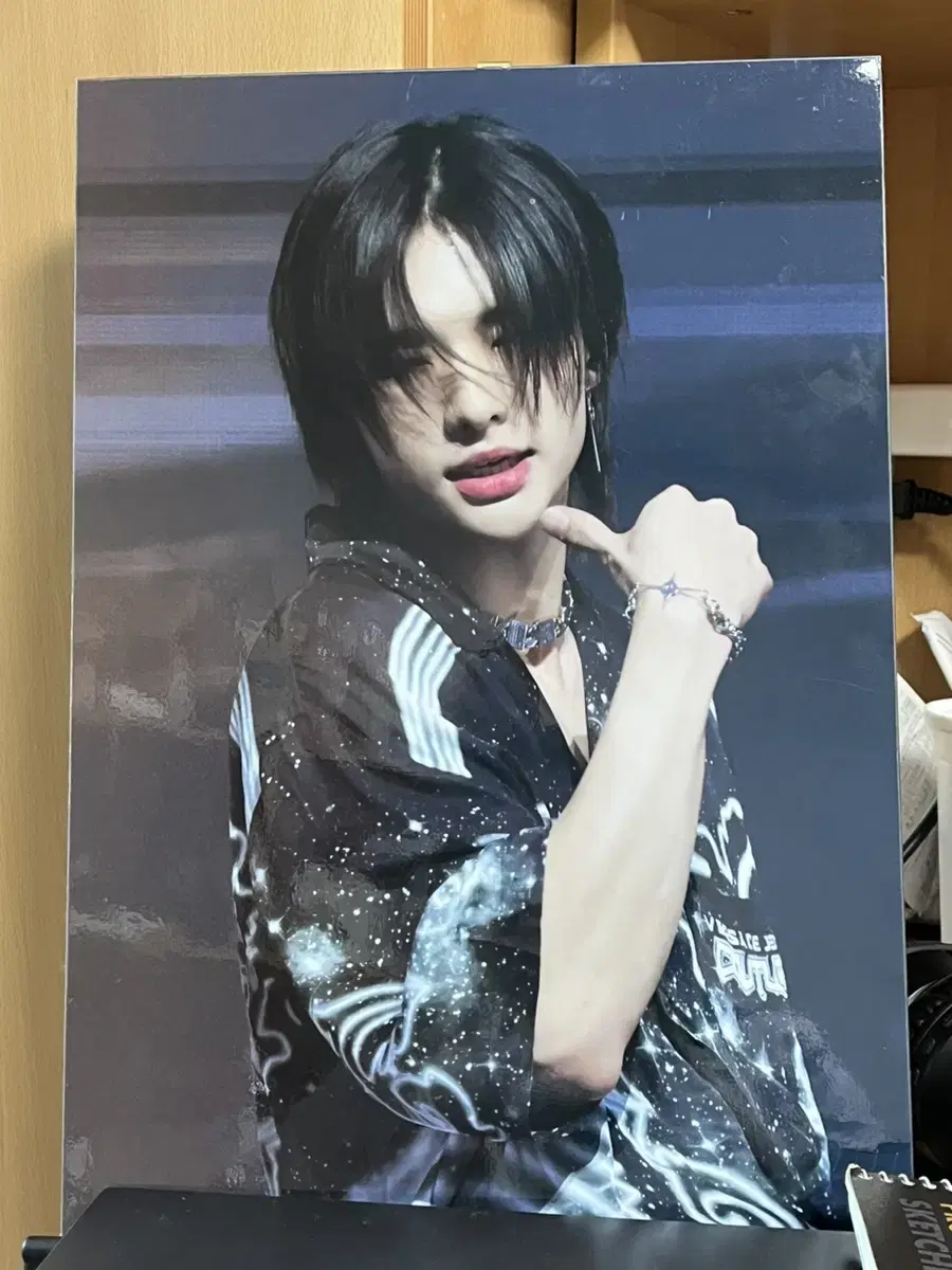 Straykids skz hyunjin A3 Framed