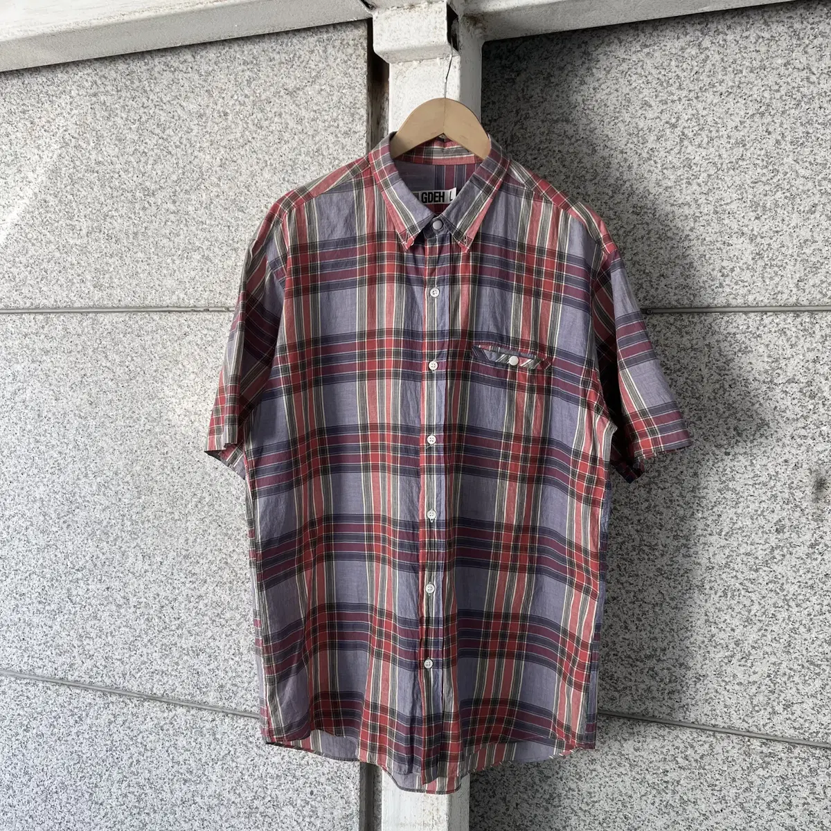 Good Enough Loose Fit Madras Check Shirt