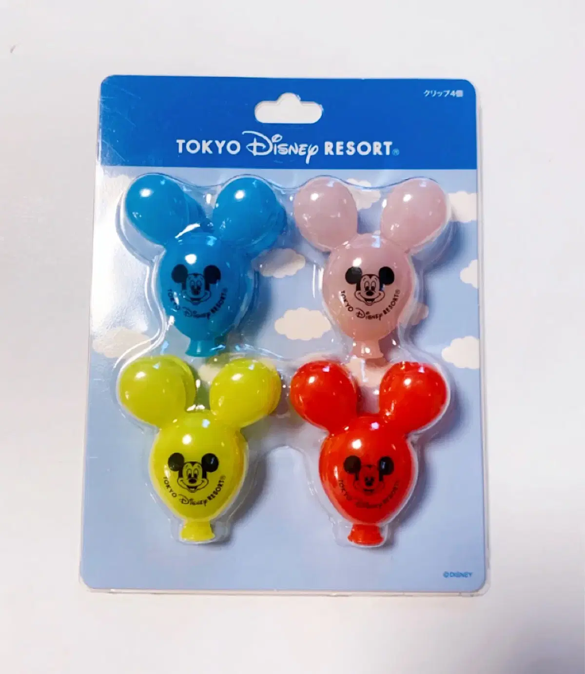 Tokyo Disneyland Mickey Mouse Balloon Tongs