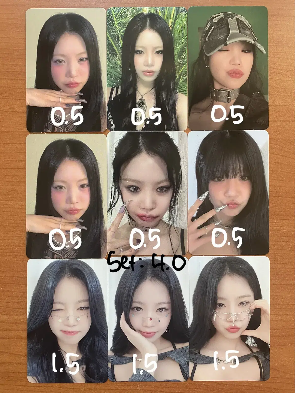 SEO Soojin liz Rizz album Photocards, makestar unreleased photocard Sells