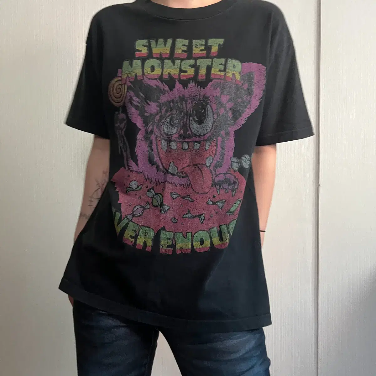 Rna monster printing t shirt