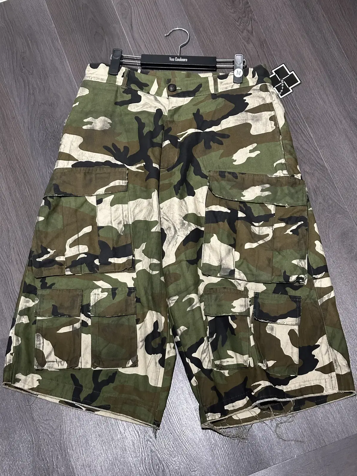 Noculus New World Exclusive Camo Cargo Shorts