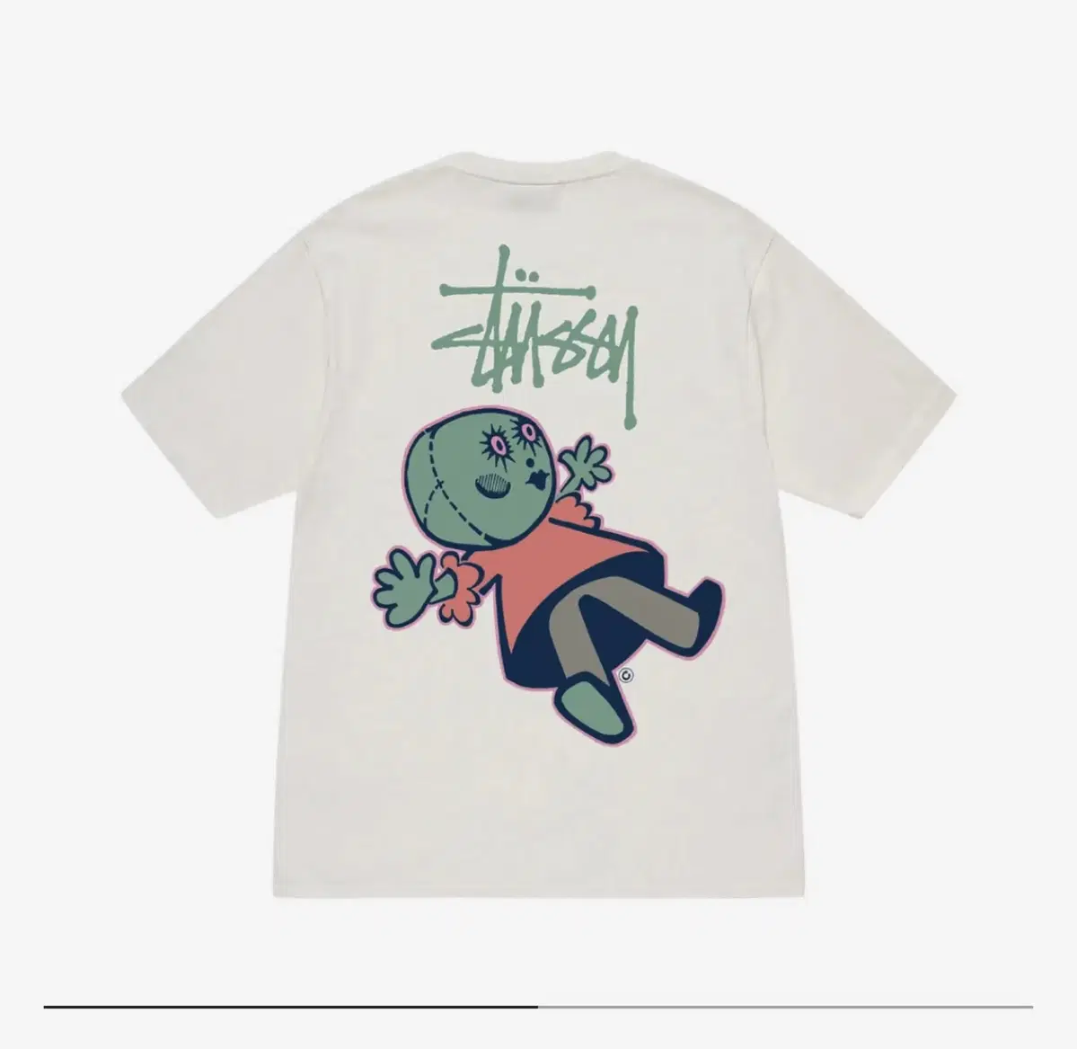 [XL] Stussy Curse Doll T-Shirt Natural