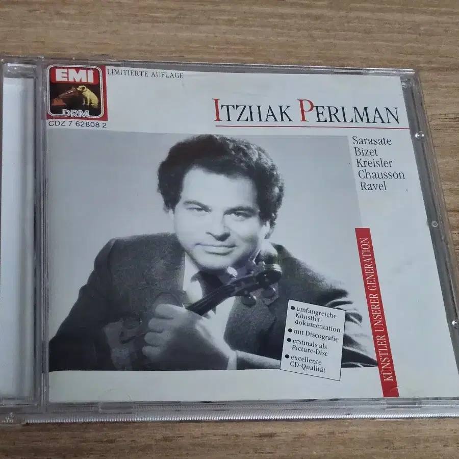 Itzhak Perlman: Sarasate, Chausson, Krei