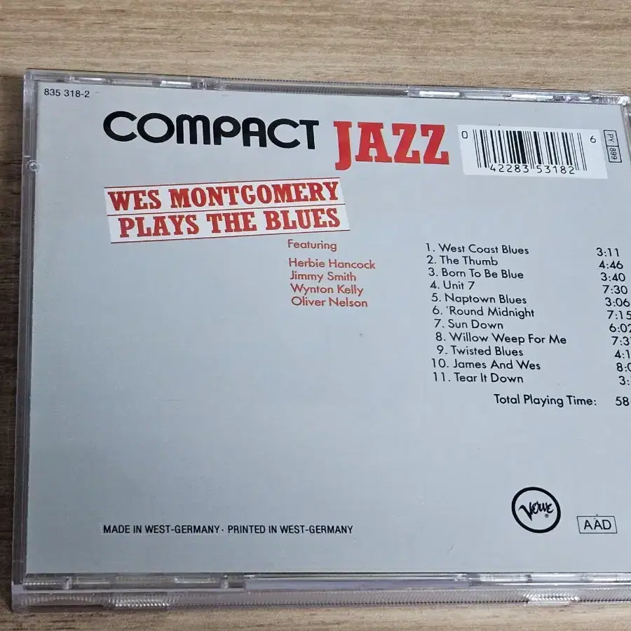 Compact Jazz - Wes Montgomery Plays The