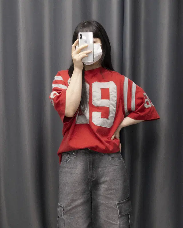 DKNY Jeans 디케이엔와이진스 럭비 반팔 US S / 4B32