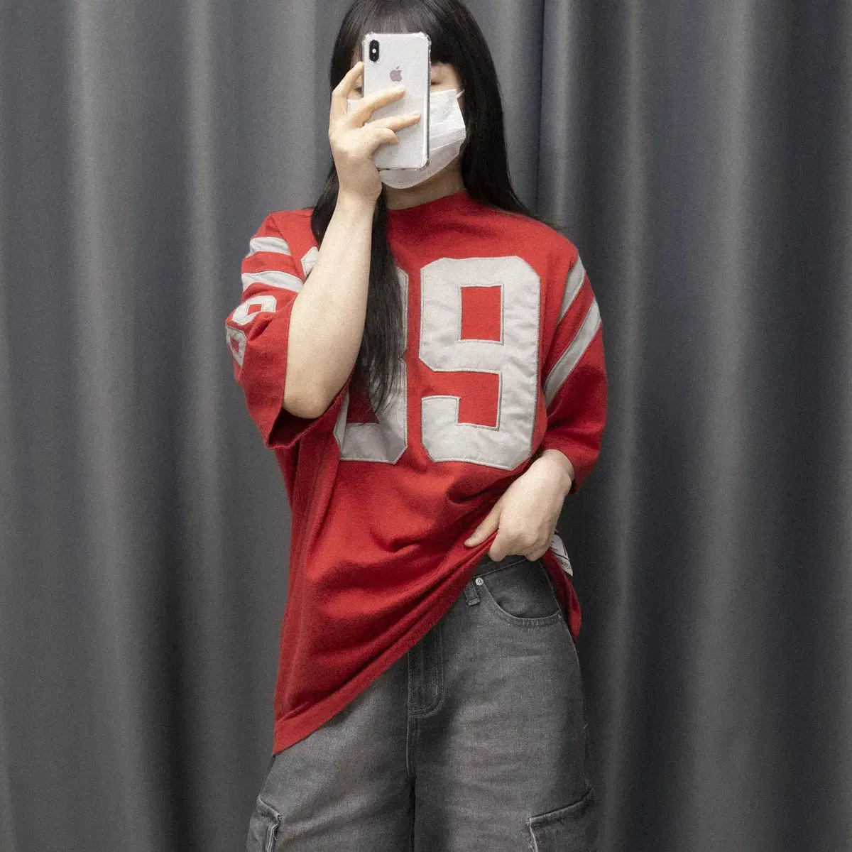 DKNY Jeans 디케이엔와이진스 럭비 반팔 US S / 4B32