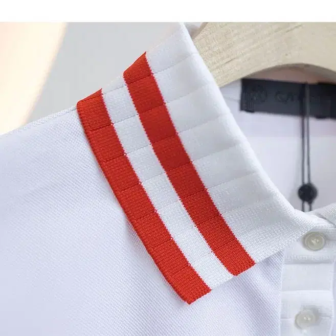 [G/F] TWO TONE COLLAR PIQUE POLO