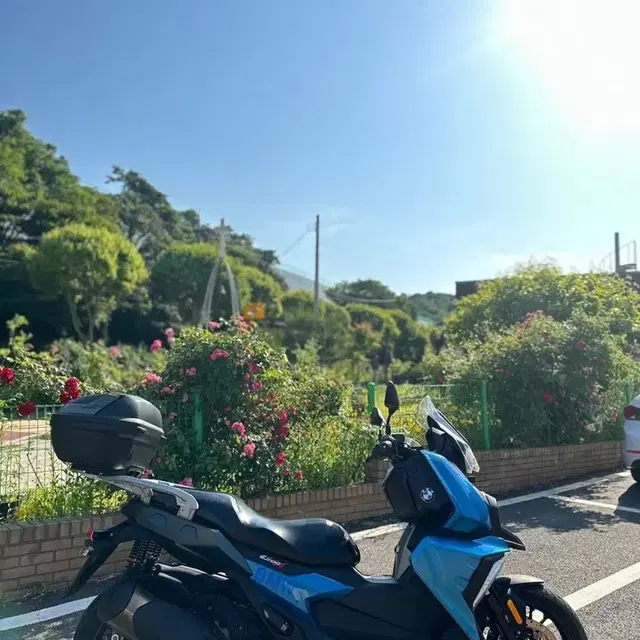 2019년 bmw c400x 짧은키로수 쿼터급오토바이 스쿠터 바이크