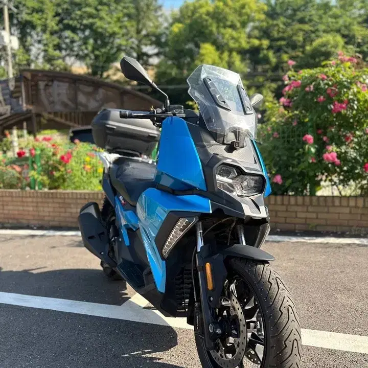 2019년 bmw c400x 짧은키로수 쿼터급오토바이 스쿠터 바이크