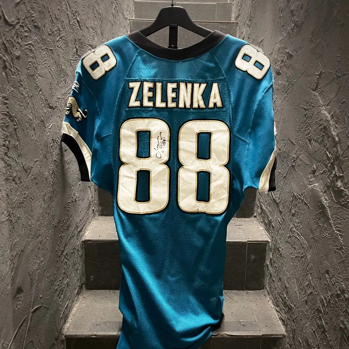 Reebok x NFL jo Zelenka Jacksonville Jaguars Rugby American Football Jersey Blockcore