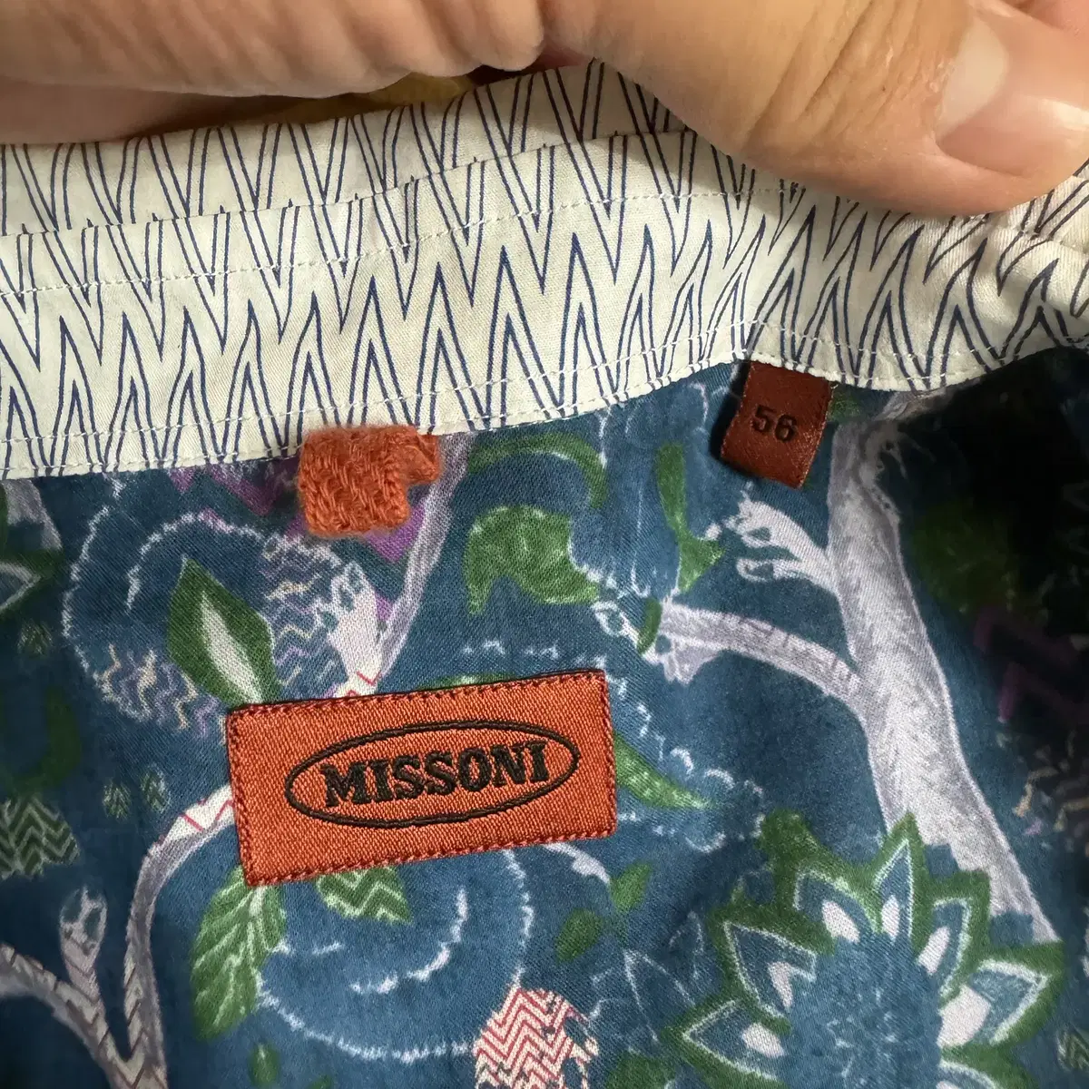 [56] 미쏘니 셔츠 missoni