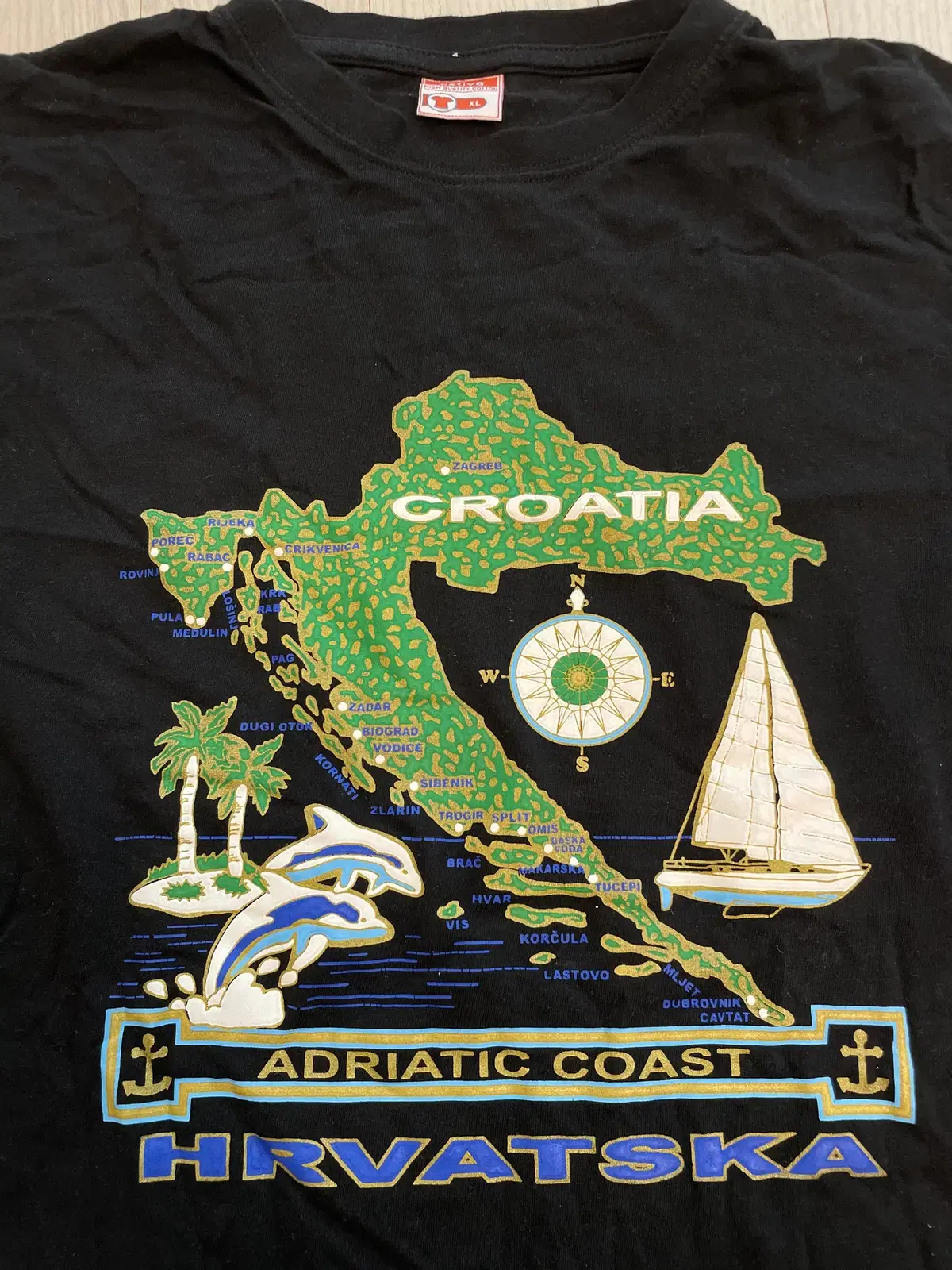 Croatian Printed T-Shirt