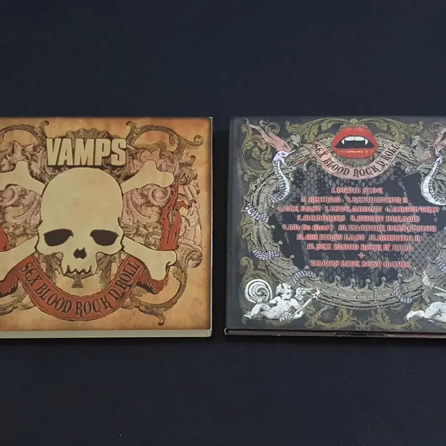 VAMPS 뱀프스 베스트 앨범 (CD+Blu-ray) 라이브영상반 하이도