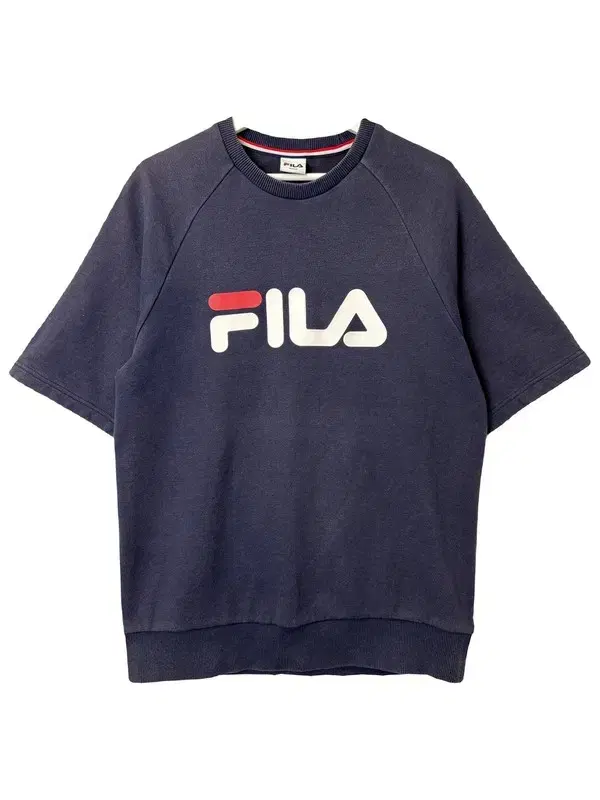 FILA 휠라 프린팅 맨투맨 | XL 네이비 A58/ 4-0527-069