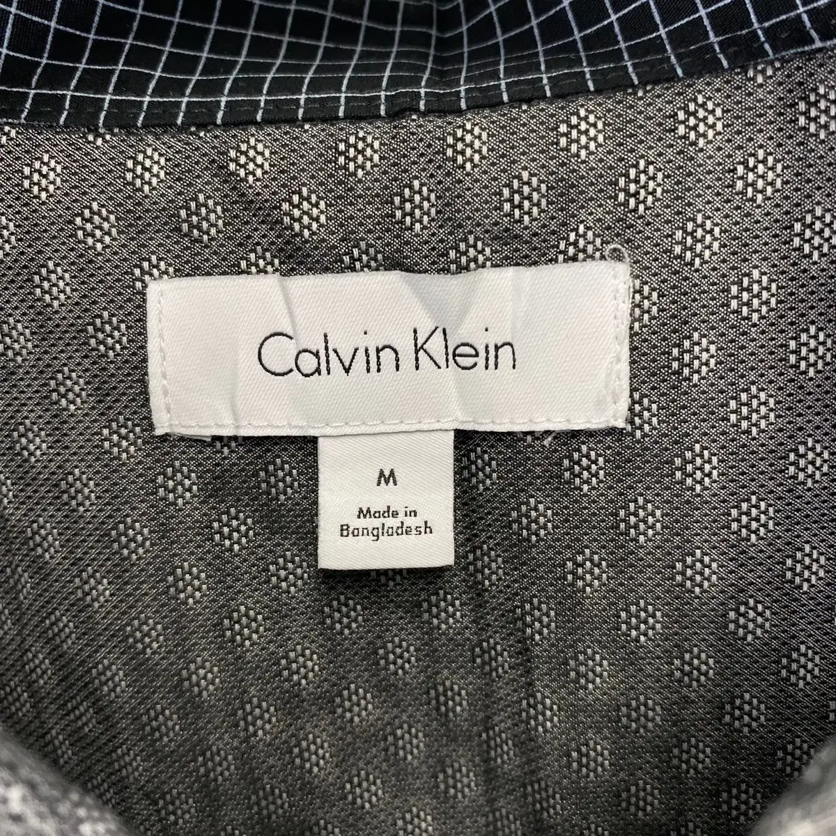 빈티지 CALVIN KLEIN 패턴 셔츠