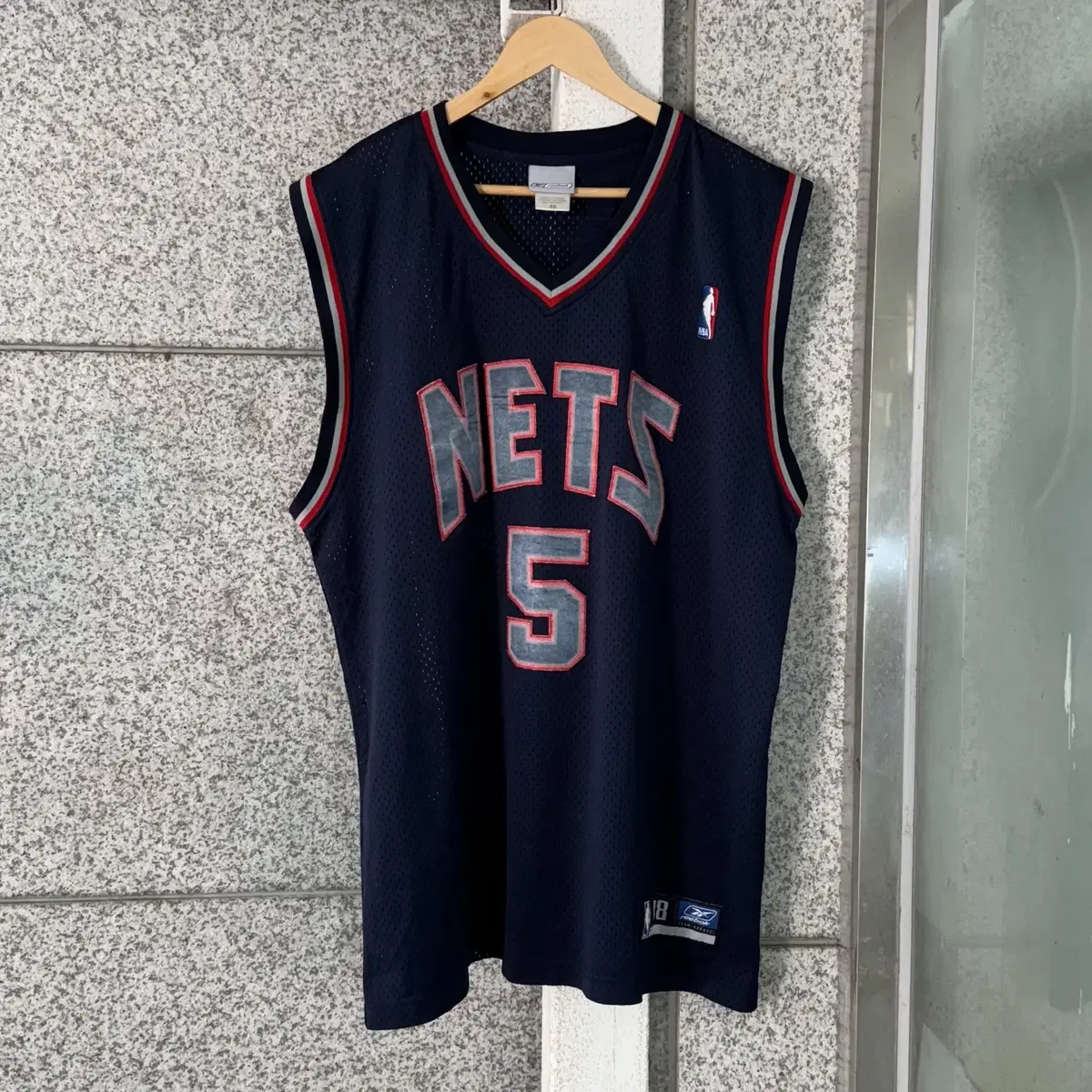 Reebok Nets KIDD Logo Jersey Jersey