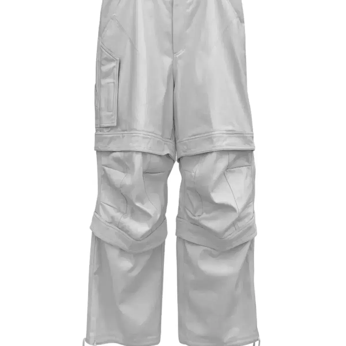 판매) 파아카이브 FAR LAYERED WORK PANTS_WHITE