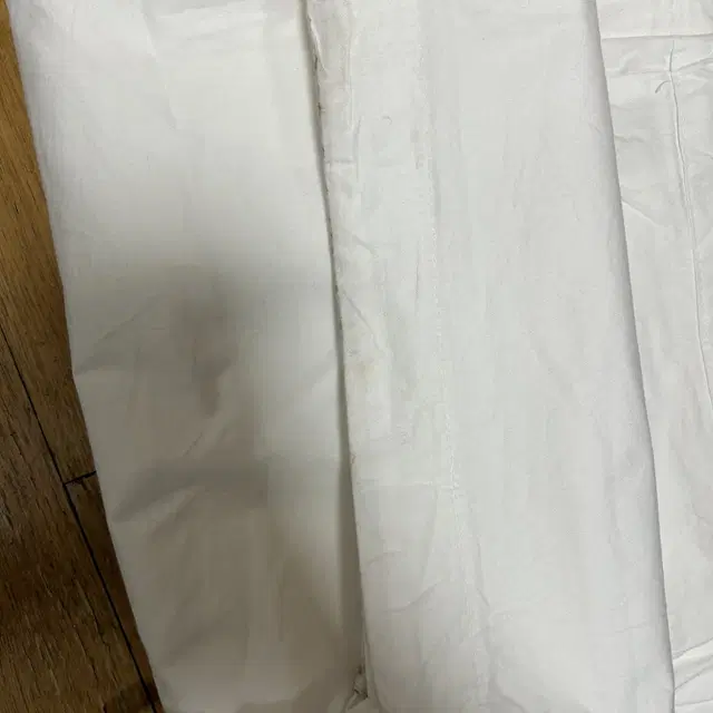 아워캐비넷 pocket nylon pants 화이트, 블랙