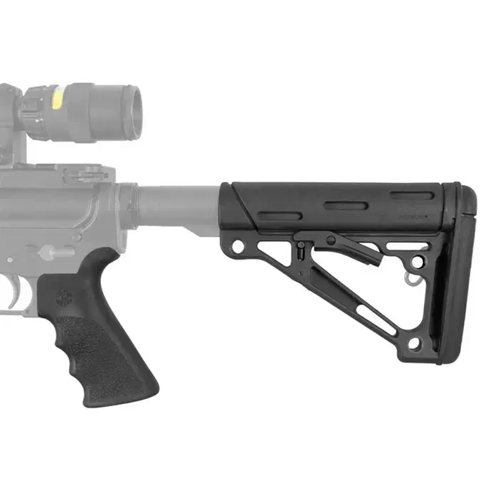 호그 AR-15 비버테일 러버 그립 & 오버몰디드 개머리판 스톡세트