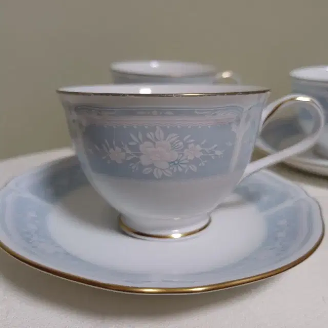 노리다케 레이스우드 골드 커피잔 Noritake Lacewood