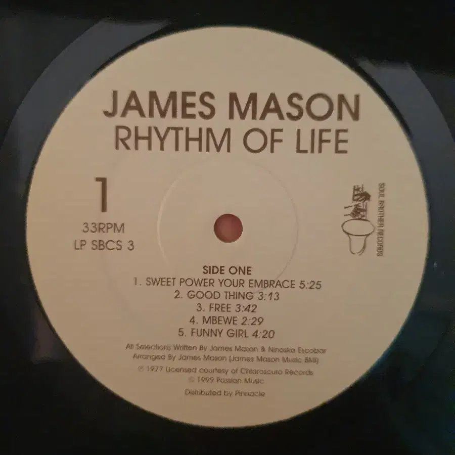 james mason - rhythm of life LP