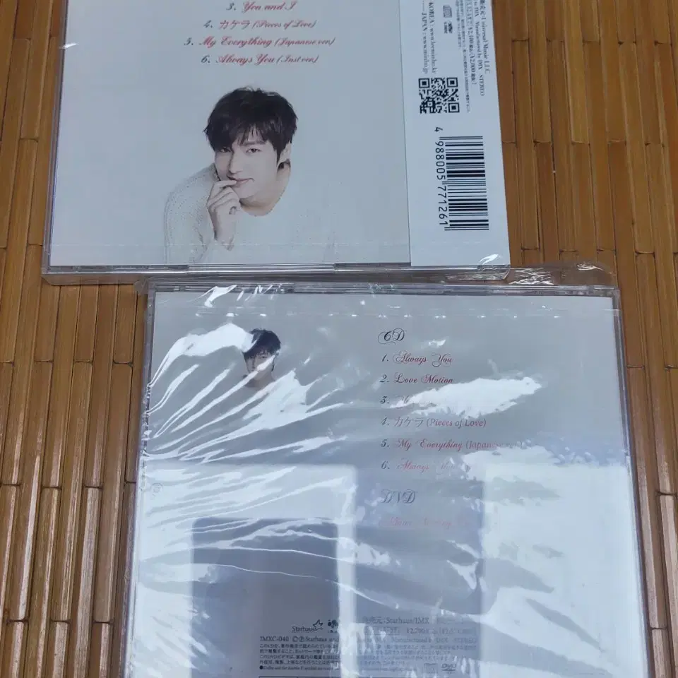 이민호 my everything japan disc dvd