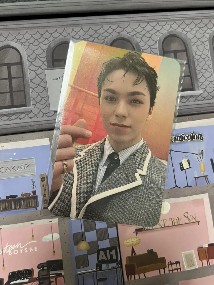 Seventeen Best Albums joeunmusic unreleased photocard vernon photocard WTS