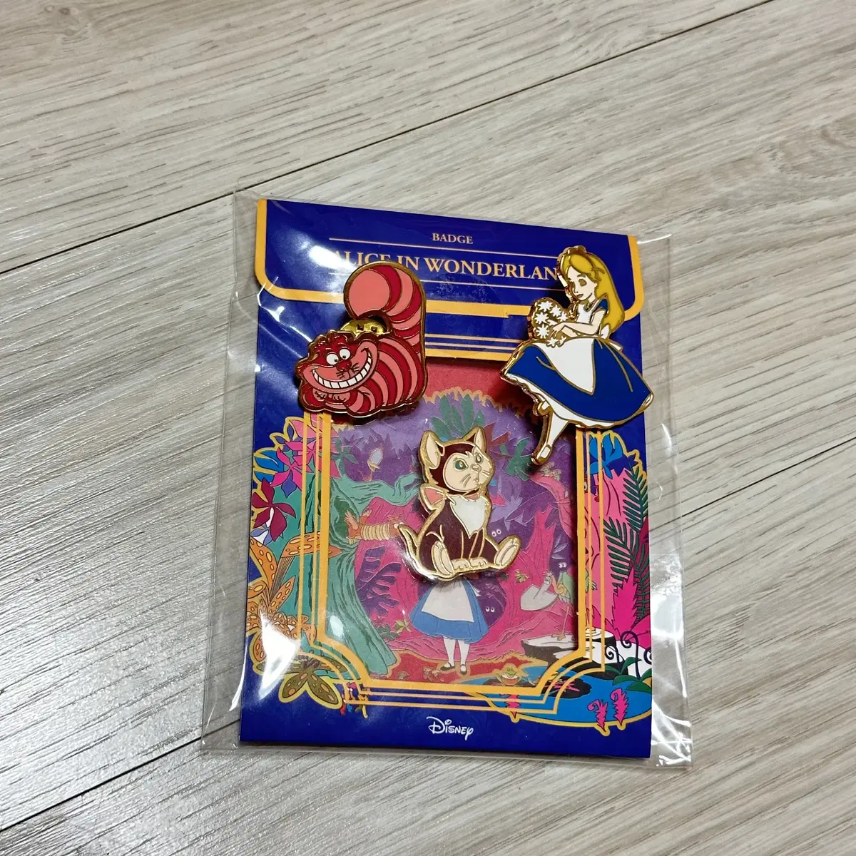 Bulk Disney alice Wonderland alice Cheshire Cat Badge Set