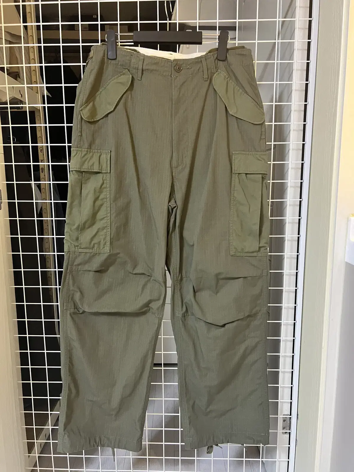 Nanamika Cargo Pants Khaki