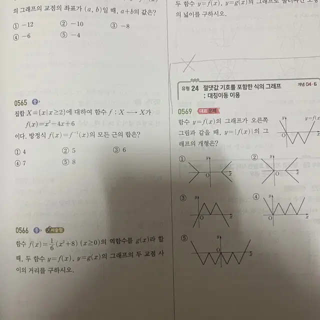 쎈 수학 하 (거의 새상품)