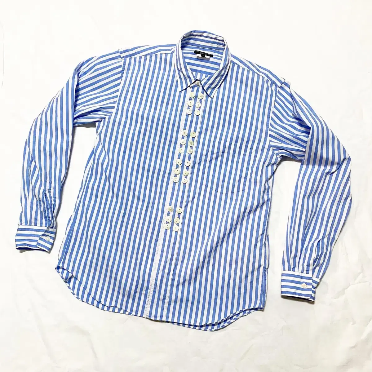 Comme des Garçons Song Homme - SS14 Double-button striped shirt