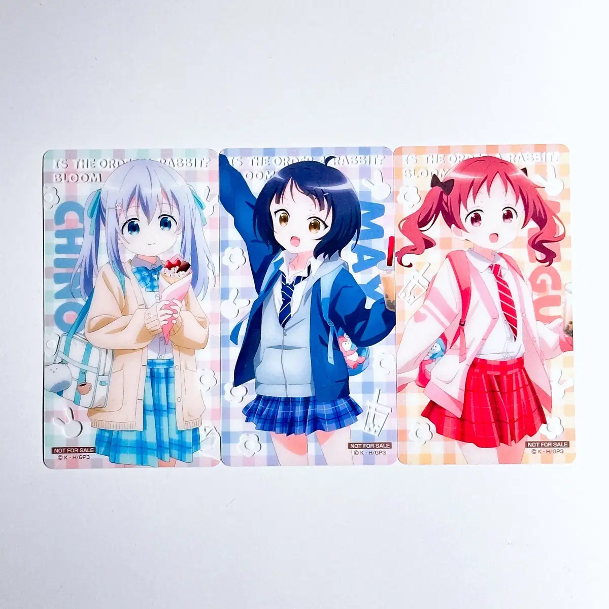 [Order Rabbit] Chimame Clear kard Set (Order is Rabbit Goods)